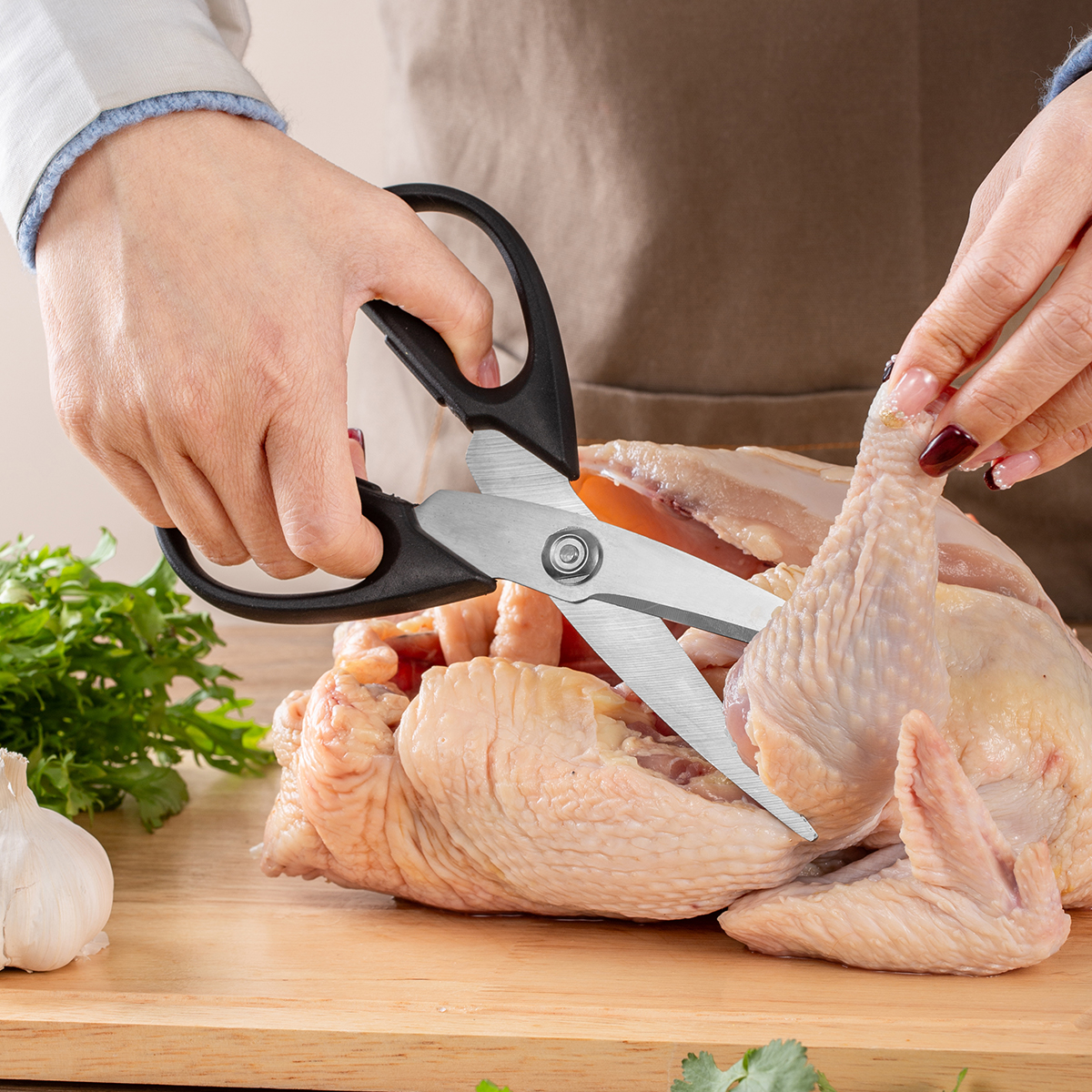 1PC Kitchen scissors for home  - Baby Food With Chicken incelemesi ve fiyatı