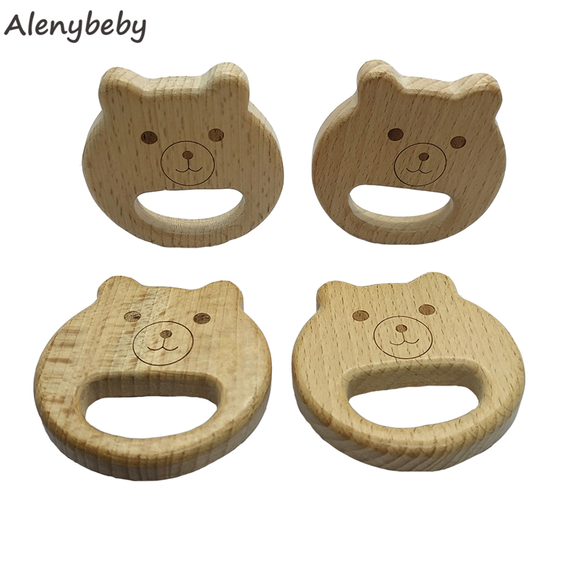Natural Wooden Teether Bear sh - Baby Food Organic incelemesi ve fiyatı