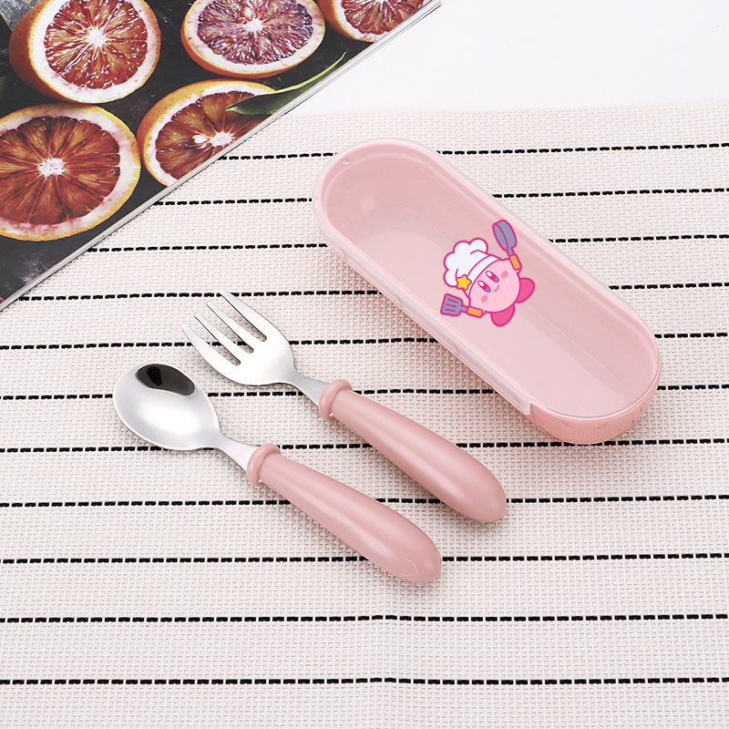 3pcs/set Kirbys Spoon Forks Bo - Weaning Spoon Set incelemesi ve fiyatı