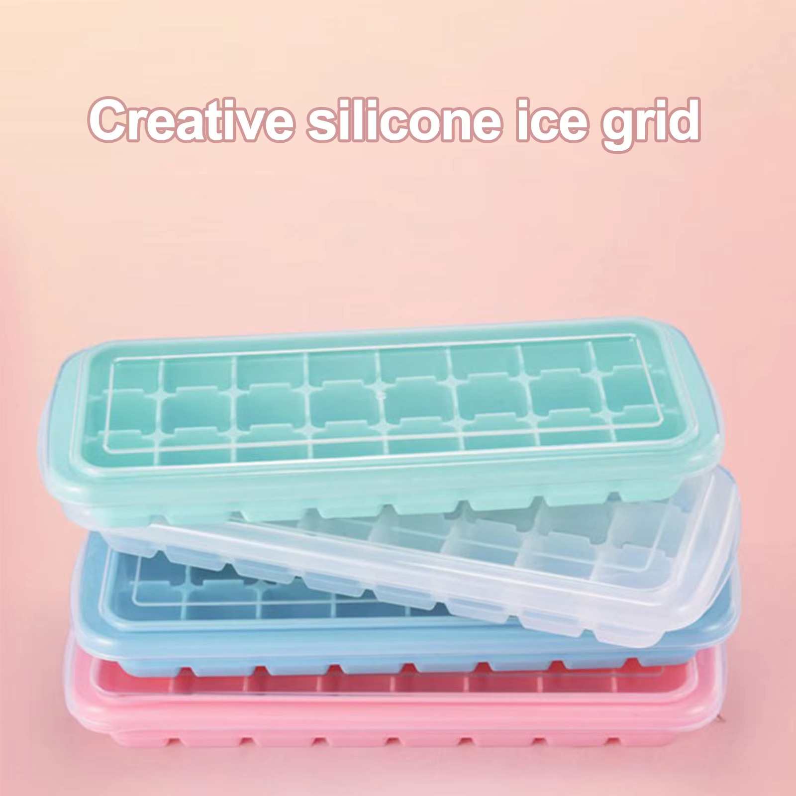 Silicone Ice Cubes Tray with L - Baby Food Freezer Tray incelemesi ve fiyatı
