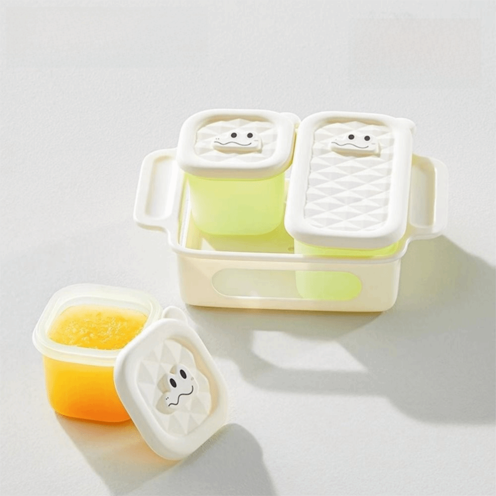 3/4/6 Grid Design Baby Food Fr - Baby Food Freezer Tray incelemesi ve fiyatı