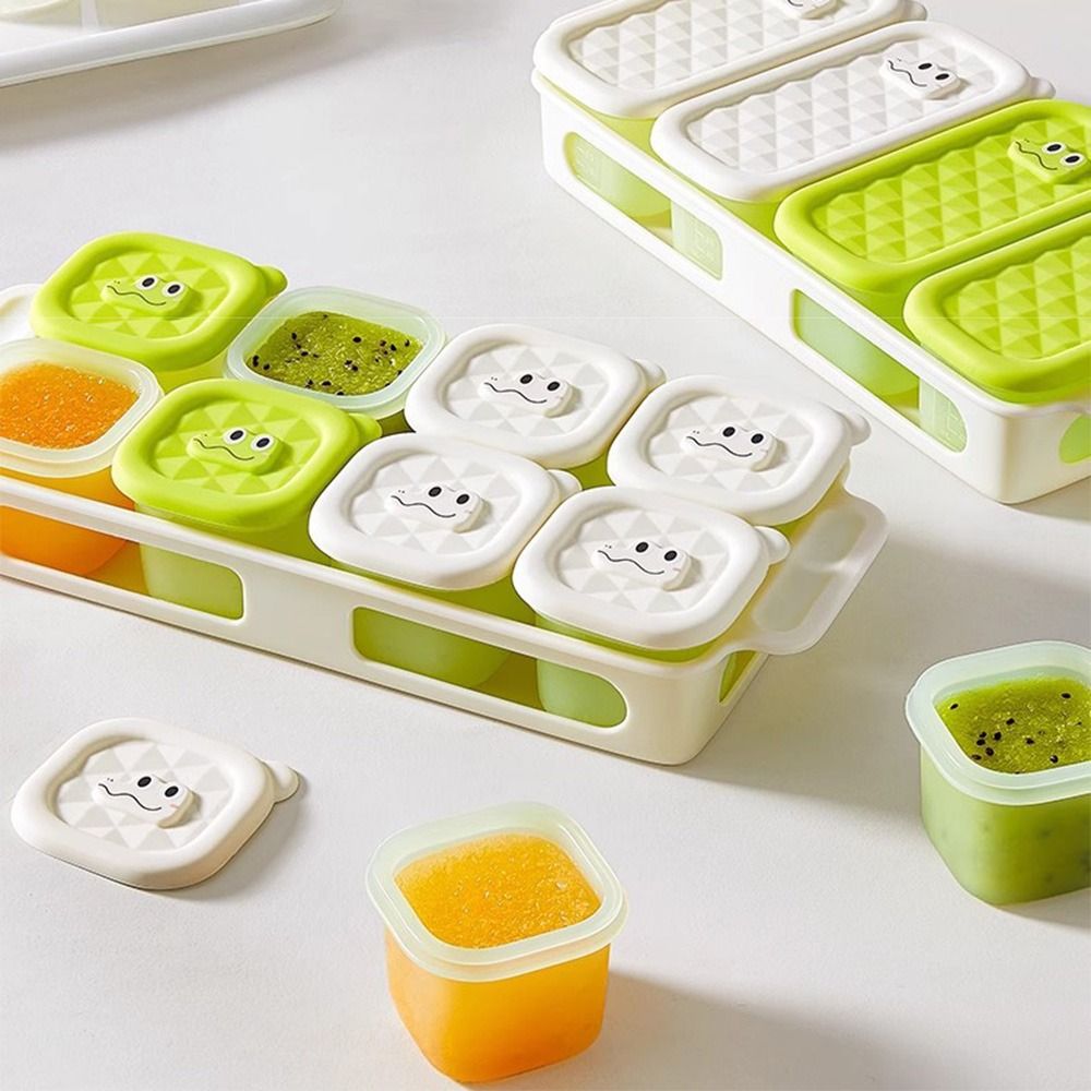 3/4/6 Grid Design Baby Food Fr - Baby Food Freezer Tray incelemesi ve fiyatı