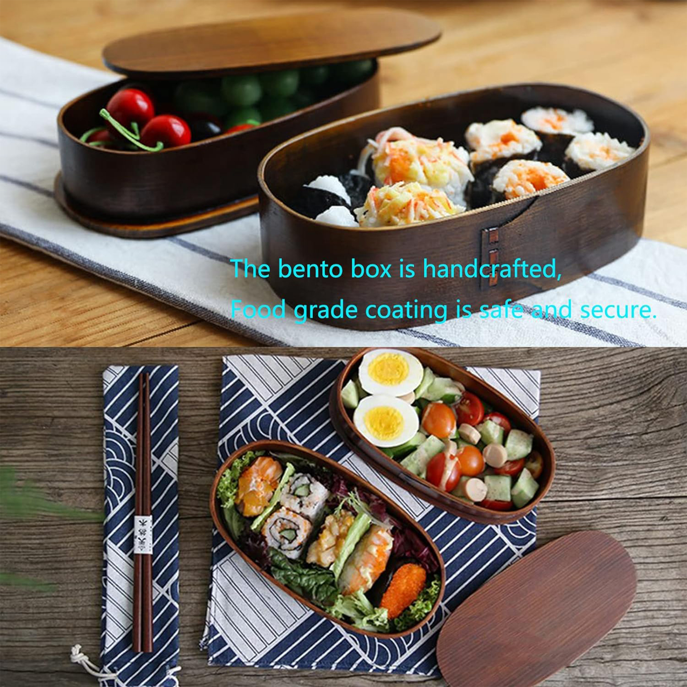 Japanese Style Wooden Lunch Bo - Baby Food Japanese incelemesi ve fiyatı