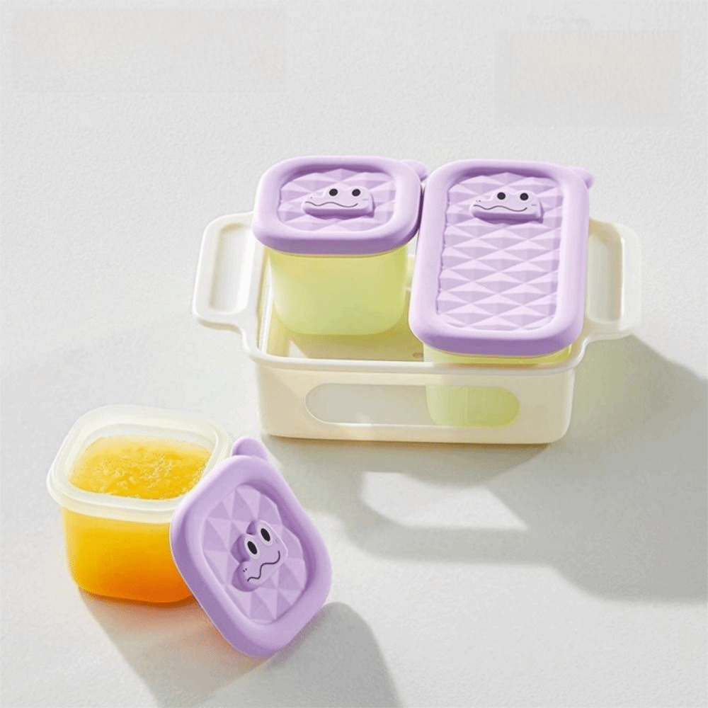 3/4/6 Grid Design Baby Food Fr - Baby Food Freezer Tray incelemesi ve fiyatı