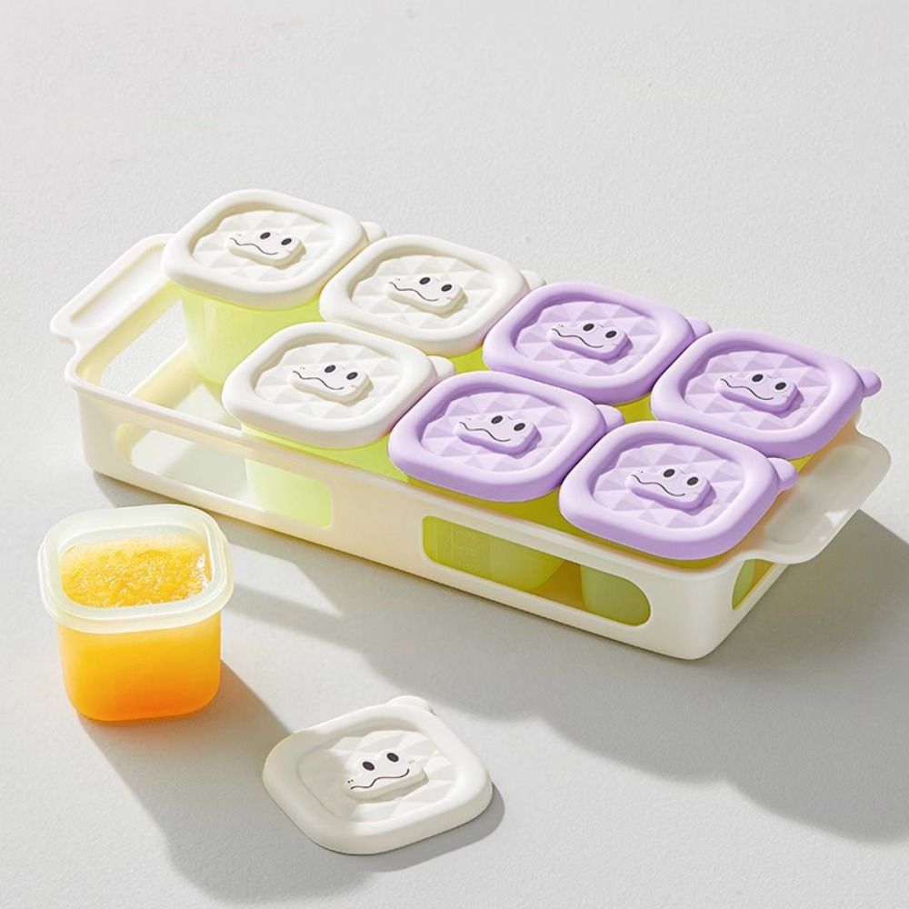 3/4/6 Grid Design Baby Food Fr - Baby Food Freezer Tray incelemesi ve fiyatı