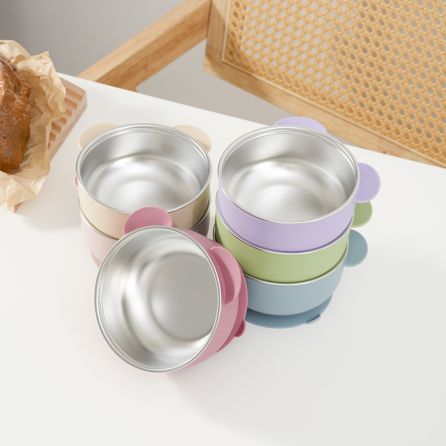 1PC Removable Silicone Stainle - Baby Food Freezer Tray incelemesi ve fiyatı