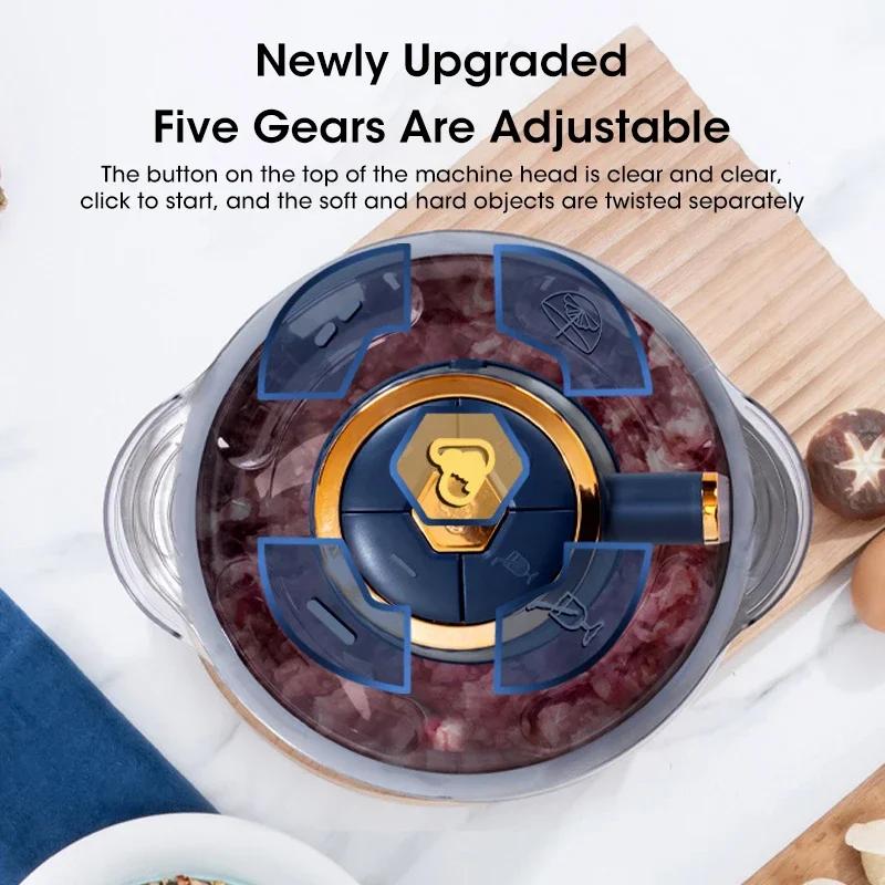 5L Electric Meat Grinders 304  - Baby Food With Meat incelemesi ve fiyatı