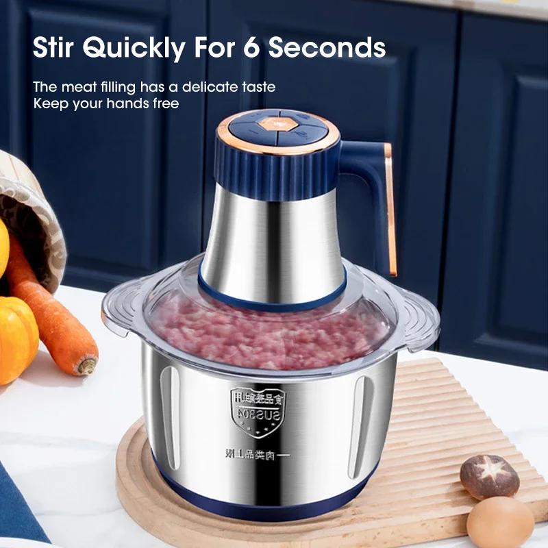 5L Electric Meat Grinders 304  - Baby Food With Meat incelemesi ve fiyatı