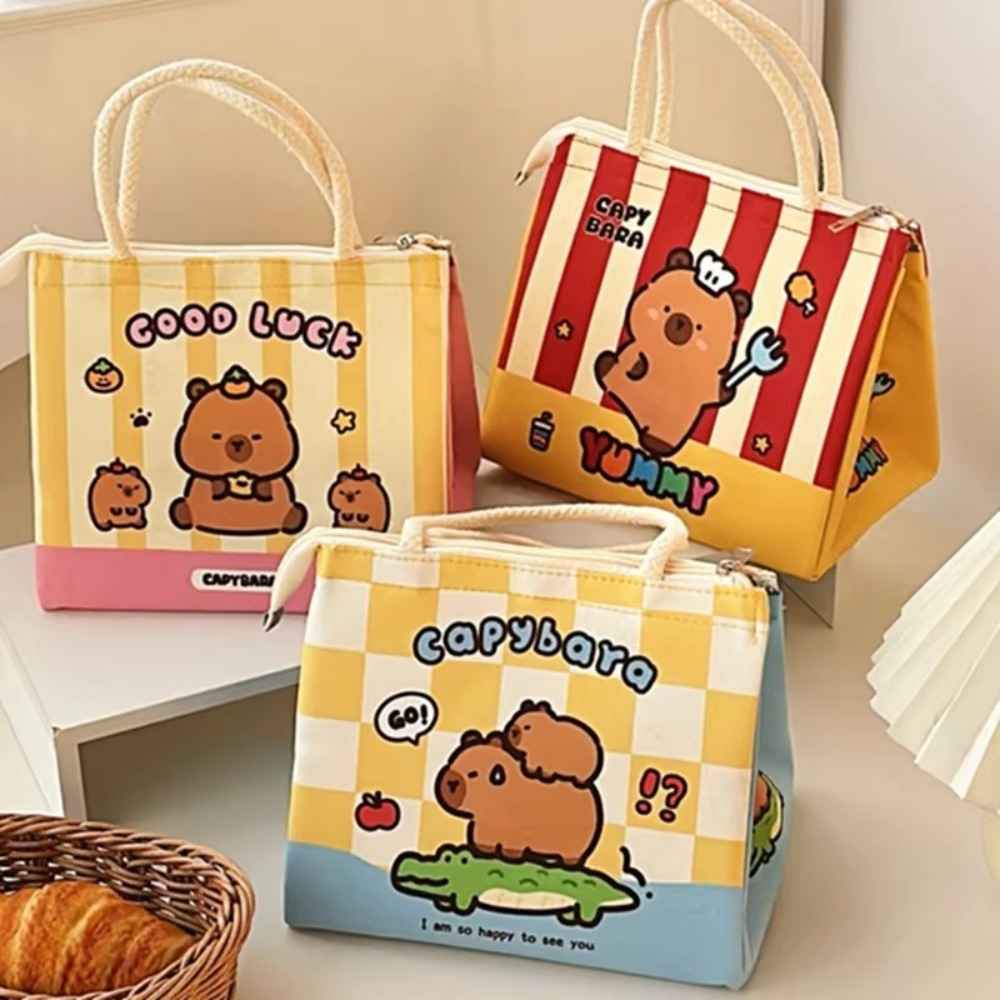 Kawaii Capybara Thermal Lunch  - Baby Food Zip Lock Bag incelemesi ve fiyatı