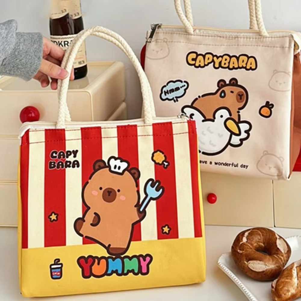 Kawaii Capybara Thermal Lunch  - Baby Food Zip Lock Bag incelemesi ve fiyatı