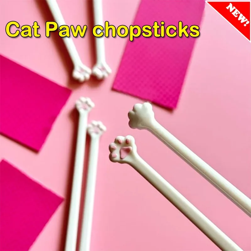 1 Pair Cat Paw Chopsticks Reus - Baby Food Japanese incelemesi ve fiyatı