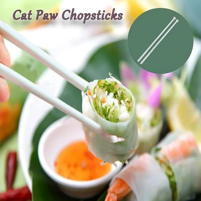 1 Pair Cat Paw Chopsticks Reus - Baby Food Japanese incelemesi ve fiyatı
