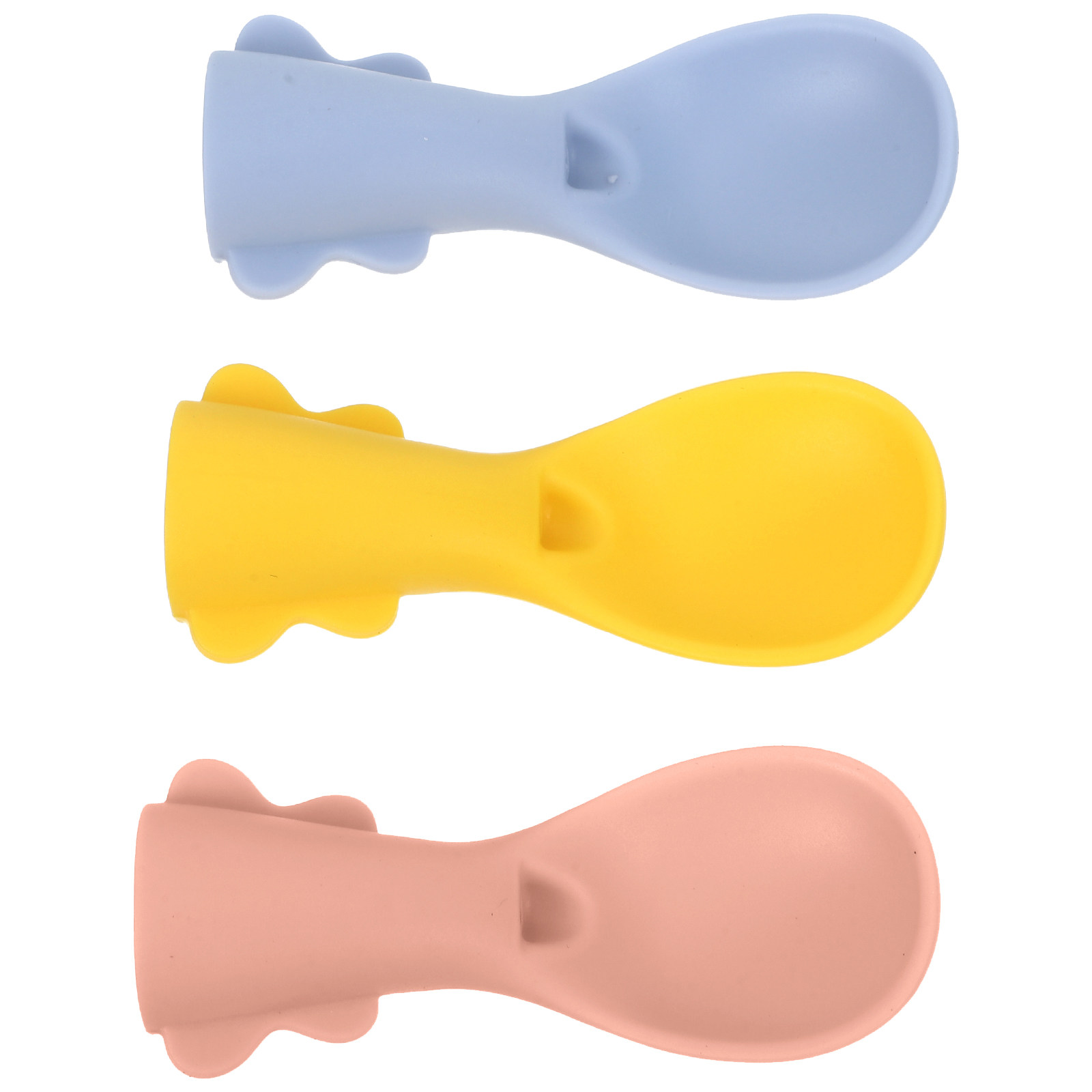 3Pcs Baby Food Pouch Silicone  - Baby Food Dispensing Spoon incelemesi ve fiyatı