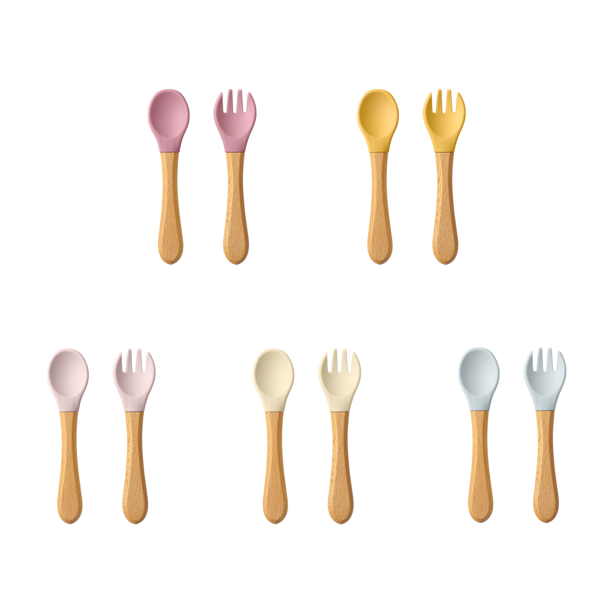 2PCS Baby Learning Spoons Uten - Baby Food Dispensing Spoon incelemesi ve fiyatı