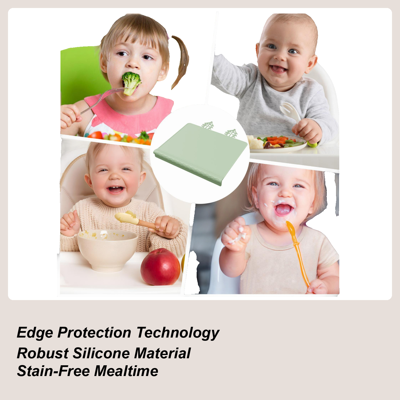 Baby Restaurant Placemat Washa - Baby Food Restaurant incelemesi ve fiyatı