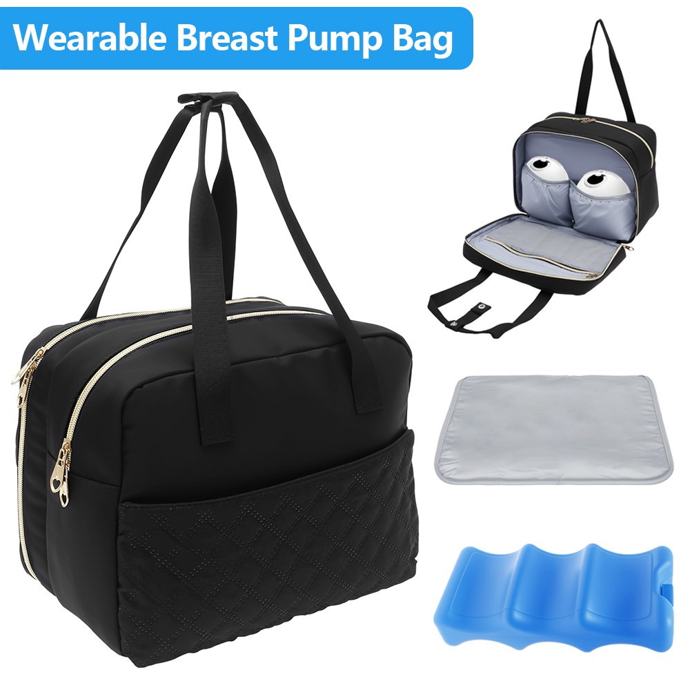Wearable Breast Pump Bag with  - Baby Food Zip Lock Bag incelemesi ve fiyatı