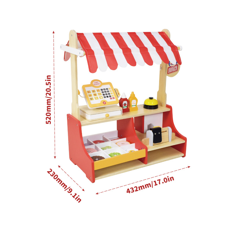Children Toy Puzzle Wood Hambu - Baby Food Restaurant incelemesi ve fiyatı