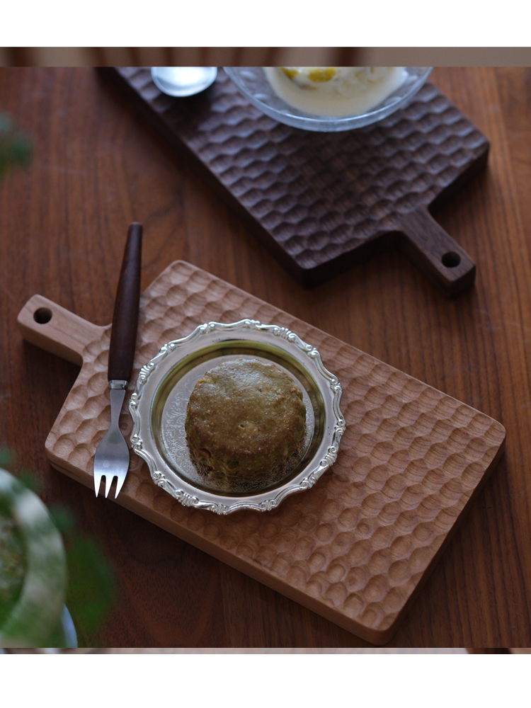Carved Cherry Wood Small Chopp - Baby Food Japanese incelemesi ve fiyatı