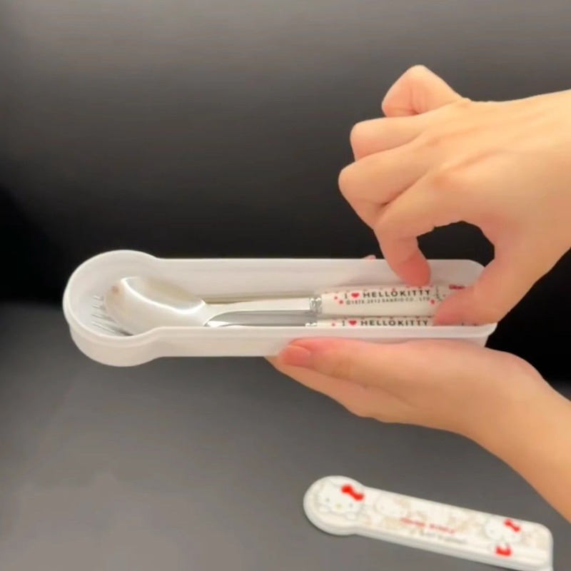 Sanrio Hello Kitty Three Piece - Weaning Spoon Set incelemesi ve fiyatı