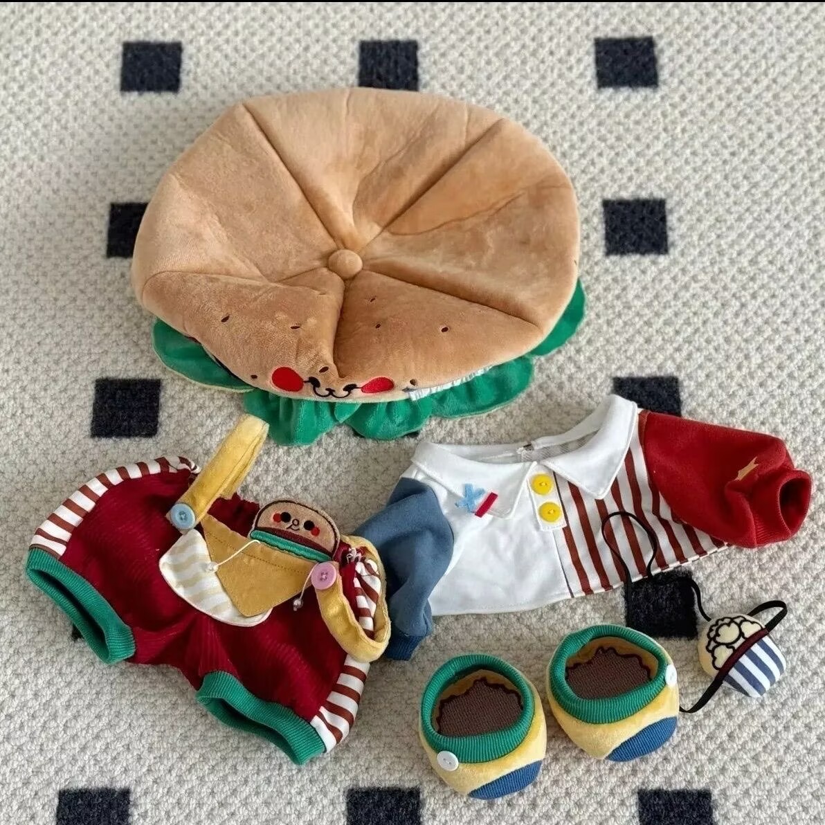 40cm Hamburg Baby Clothes Cake - Baby Food Restaurant incelemesi ve fiyatı